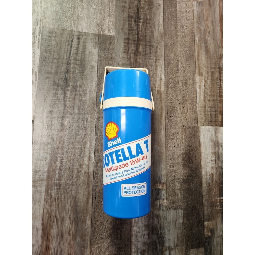 Shell Rotella T Multigrade 15W-40 Motor Oil Aladdin Thermo Bottle Thermos Handle